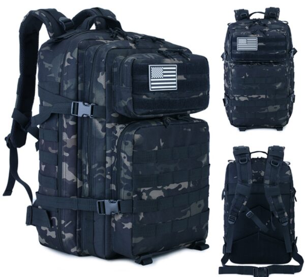 Outdoor Mountaineering Bag Tactical Leisure Bag Army Fan Travel Computer Bag Individual Soldier Package - Image 9