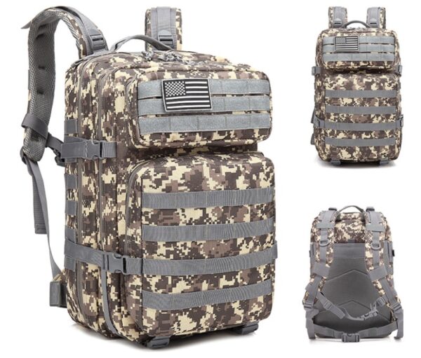 Outdoor Mountaineering Bag Tactical Leisure Bag Army Fan Travel Computer Bag Individual Soldier Package - Image 5