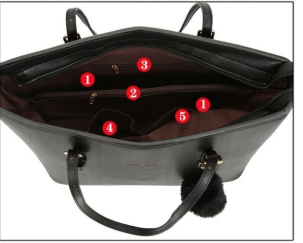 Hairball Lady's New Casual Bucket Bag - Image 5