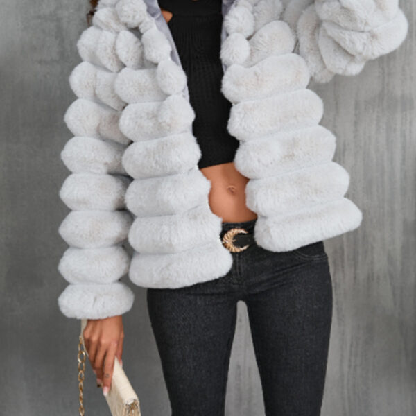 Autumn And Winter Imitation Fur Coat Short Women - Image 8